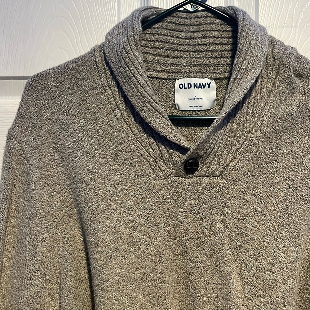 Old Navy - Men's Marled Turtleneck Pullover Sweater